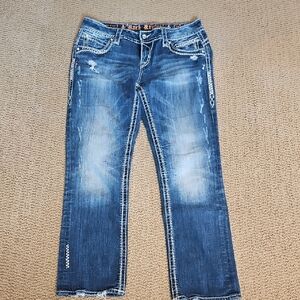 Rock Revival Women's Capri Jeans